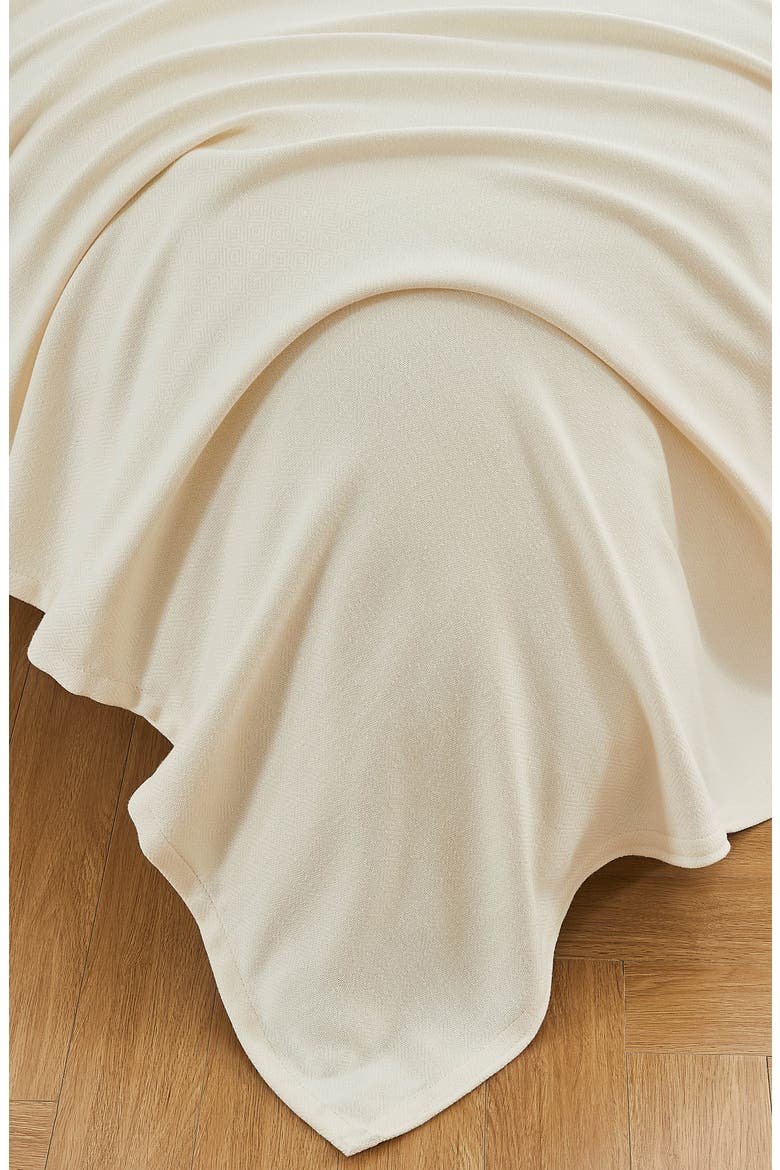 Diamond Throw Blanket, Alternate, color, IVORY