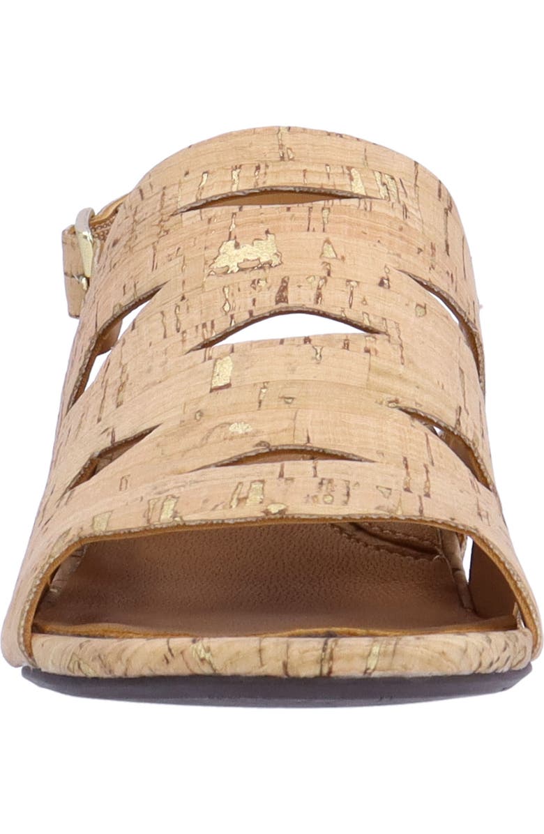 L'Amour des Pieds Elloise Slingback Sandal, Alternate, color, Natural/ Gold