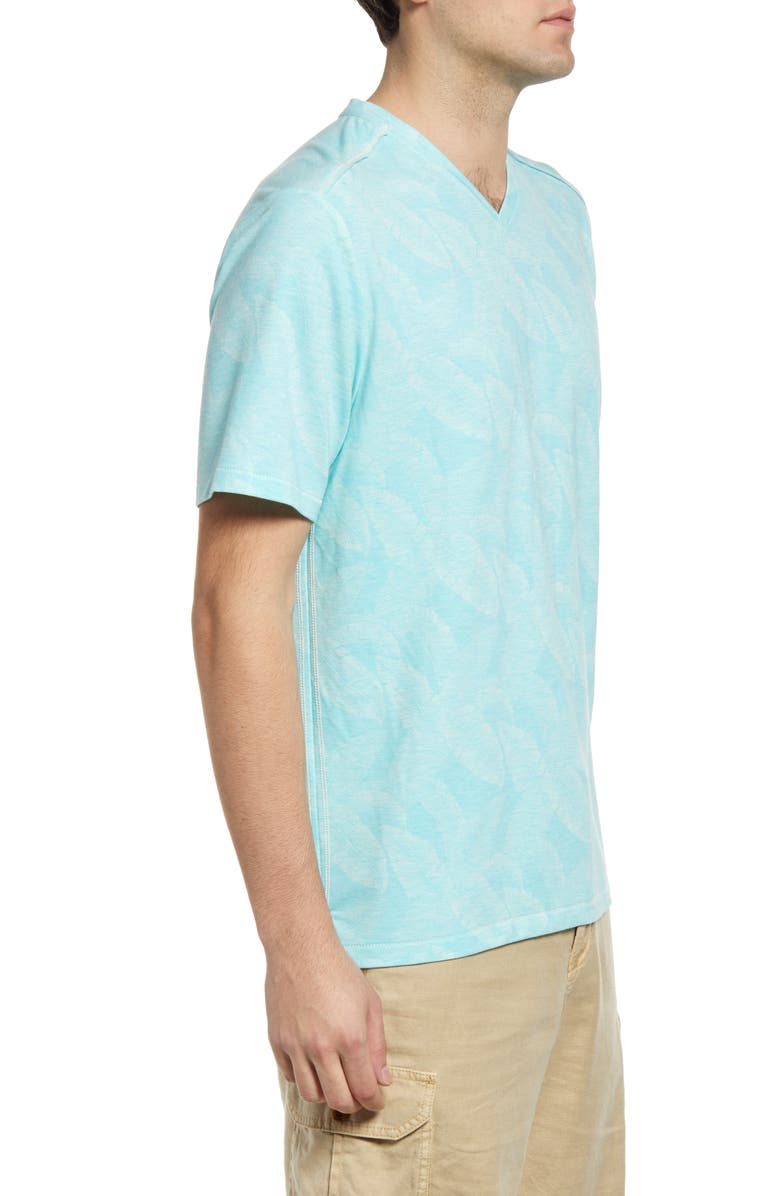 Tommy Bahama Grande Fronde V-Neck T-Shirt, Alternate, color, 