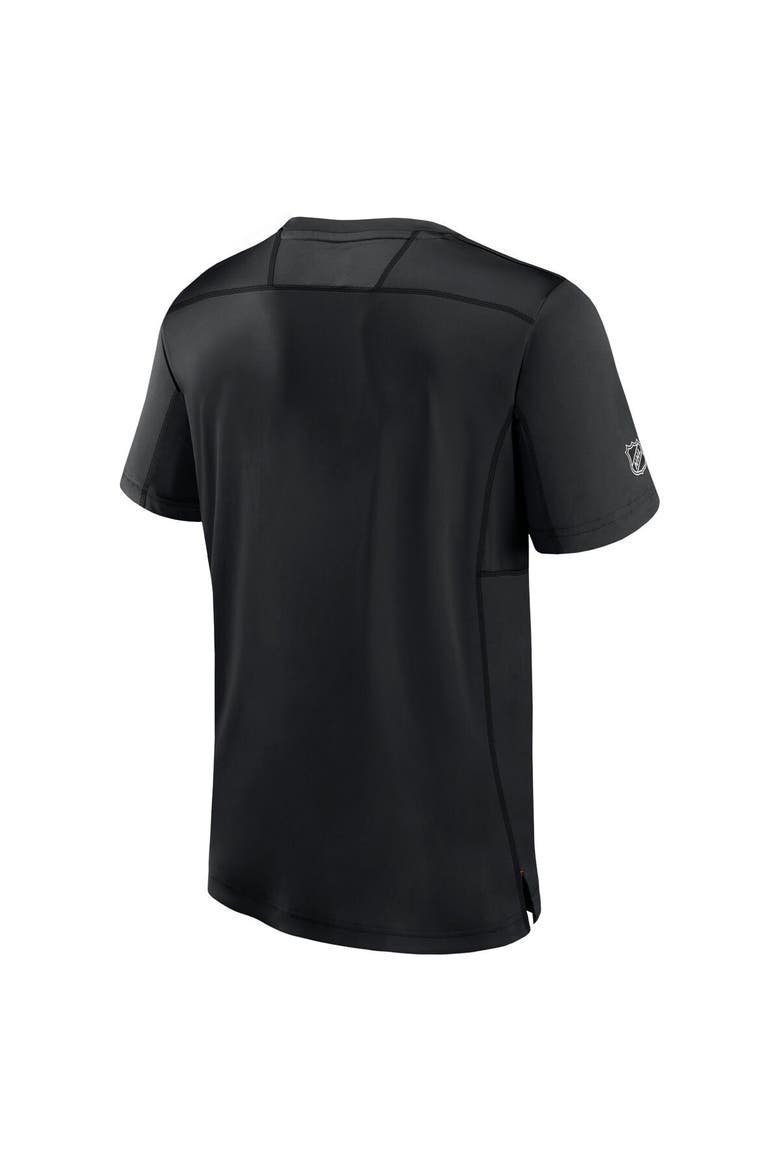 Men's Fanatics Branded  Black Philadelphia Flyers Authentic Pro Tech T-Shirt, Alternate, color, Black