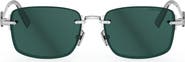 DIOR 'CD Diamond S11U Rectangle Sunglasses