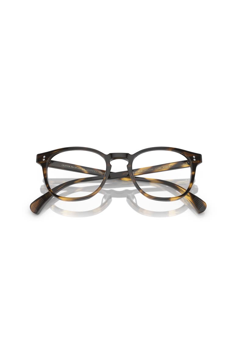 51mm Round optical glasses, Alternate, color, Black