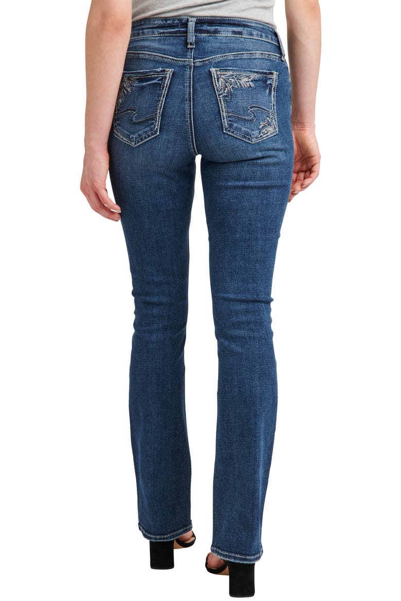 Elyse Slim Bootcut Jeans, Alternate, color, INDIGO