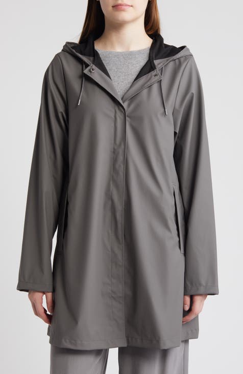 Women s Grey Rain Jackets Raincoats Nordstrom