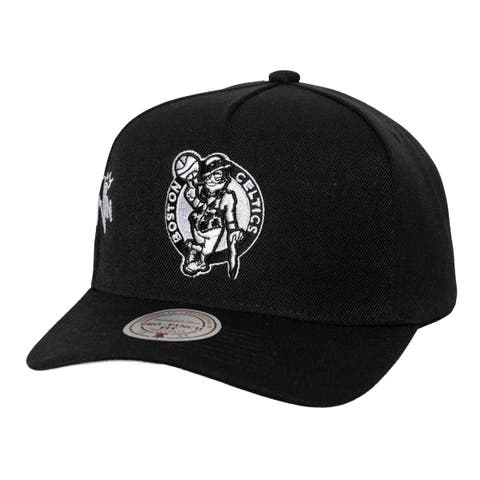 Men's Mitchell & Ness Black Boston Celtics 2008 NBA Finals Born To Win Pro Crown Adjustable Hat