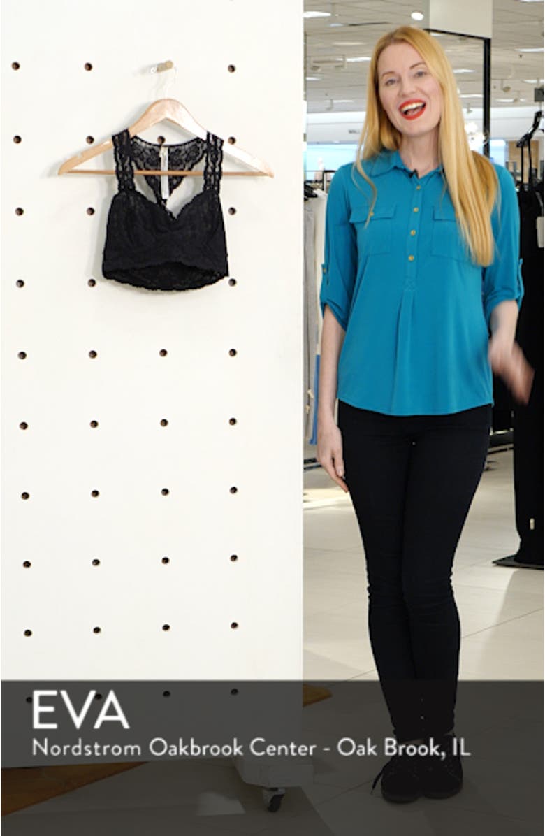 Intimately FP Lace Racerback Bralette, sales video thumbnail