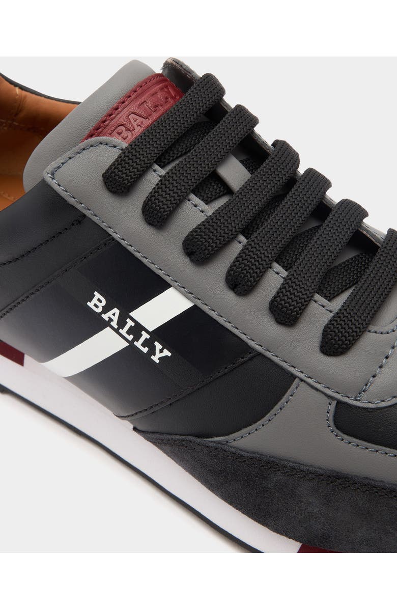 Bally Sneaker in Calf Leather, Alternate, color, Black