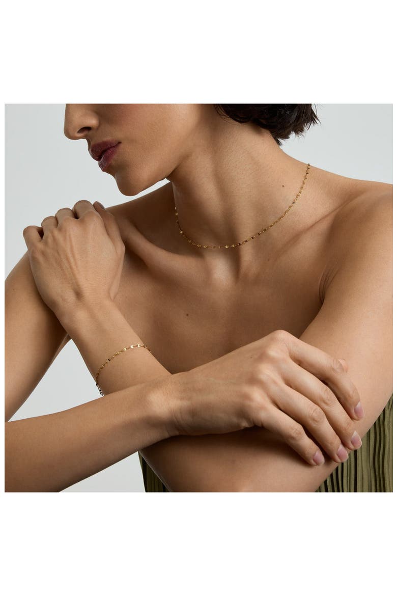 Dainty Chain Necklace, Alternate, color, GOLD