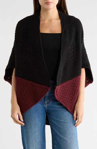 La Fiorentina Knit Cocoon Ruana