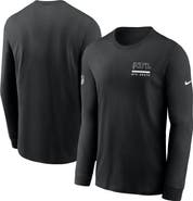 Nike Men's Nike Black Atlanta Falcons Sideline Performance Long Sleeve T-Shirt