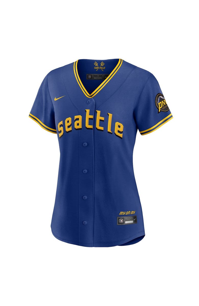 Nike Women's Nike Ken Griffey Jr. Royal Seattle Mariners 2023 City Connect Replica Player Jersey, Alternate, color, 