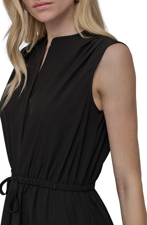 DKNY DKNY SLEEVELESS TIERED MIDI DRESS 