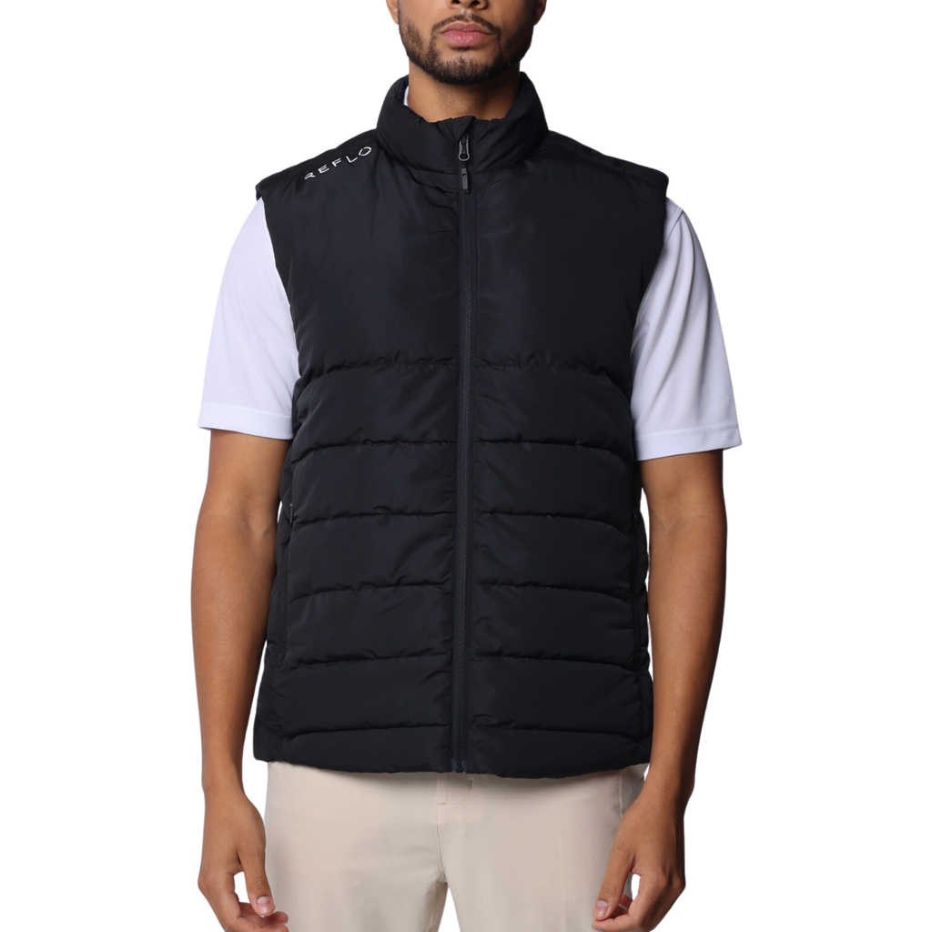Reflo Flint Reversible Recycled & Recyclable Vest in Black  product