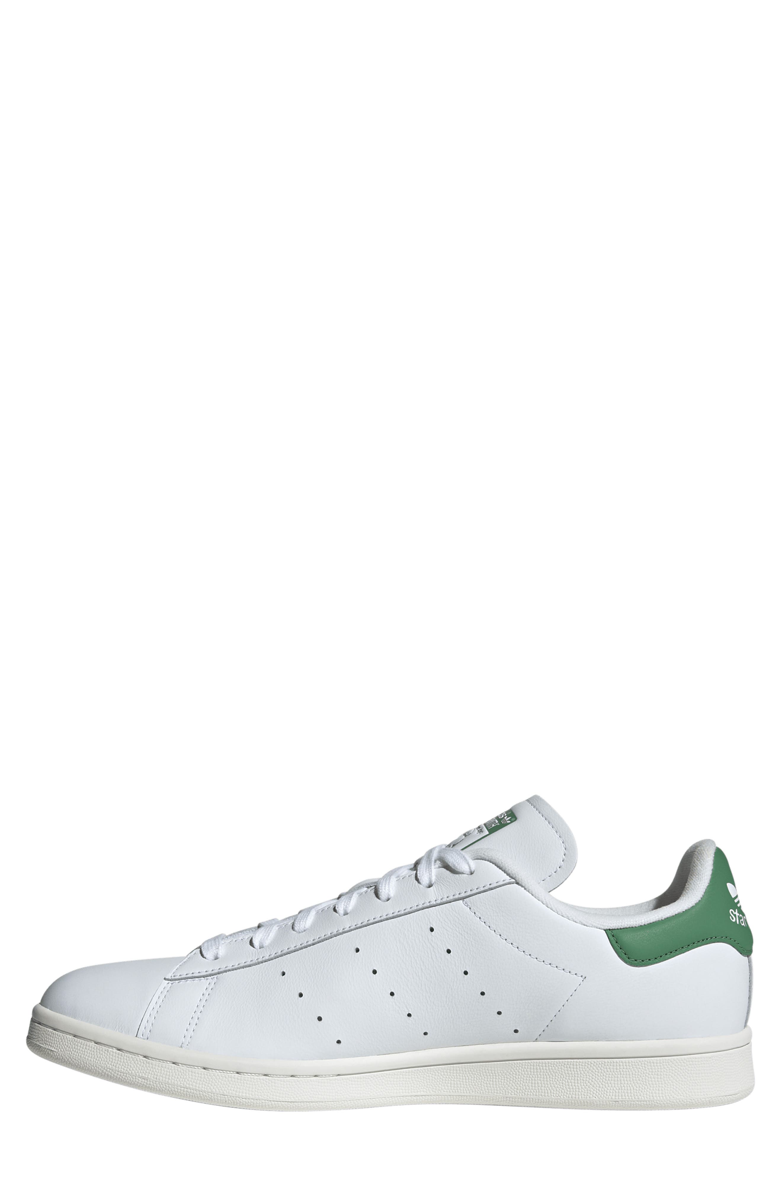 Stan Smith Sneaker, Alternate, color, WHITE/ WHITE/ PRELOVED GREEN