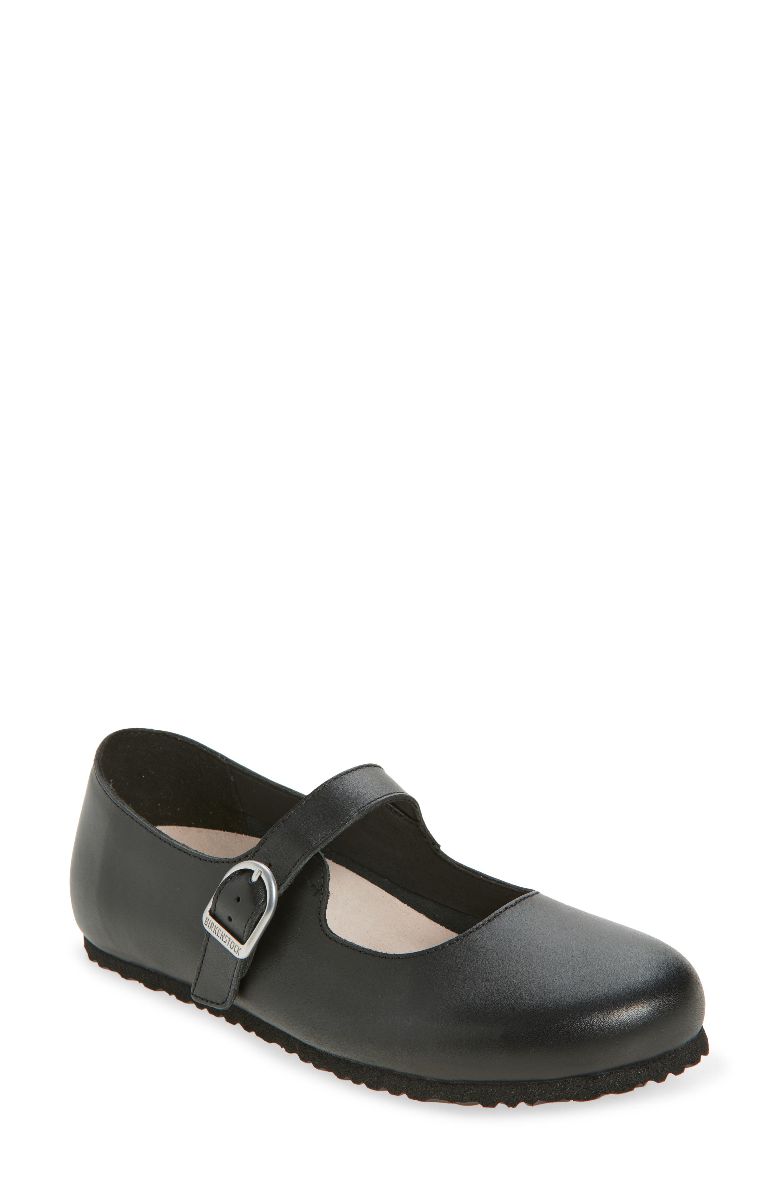 Birkenstock Santa Clarita Mary Jane, Main, color, Black Leather