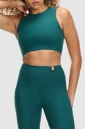 Peloton Cadent Super Crop Cutout Tank