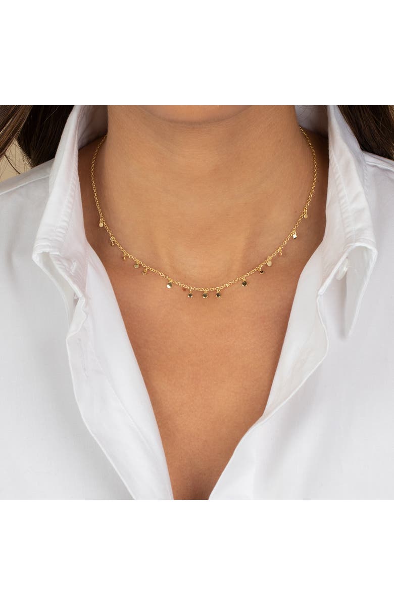 BY ADINA EDEN Solid Discs Shaker Necklace, Alternate, color, 