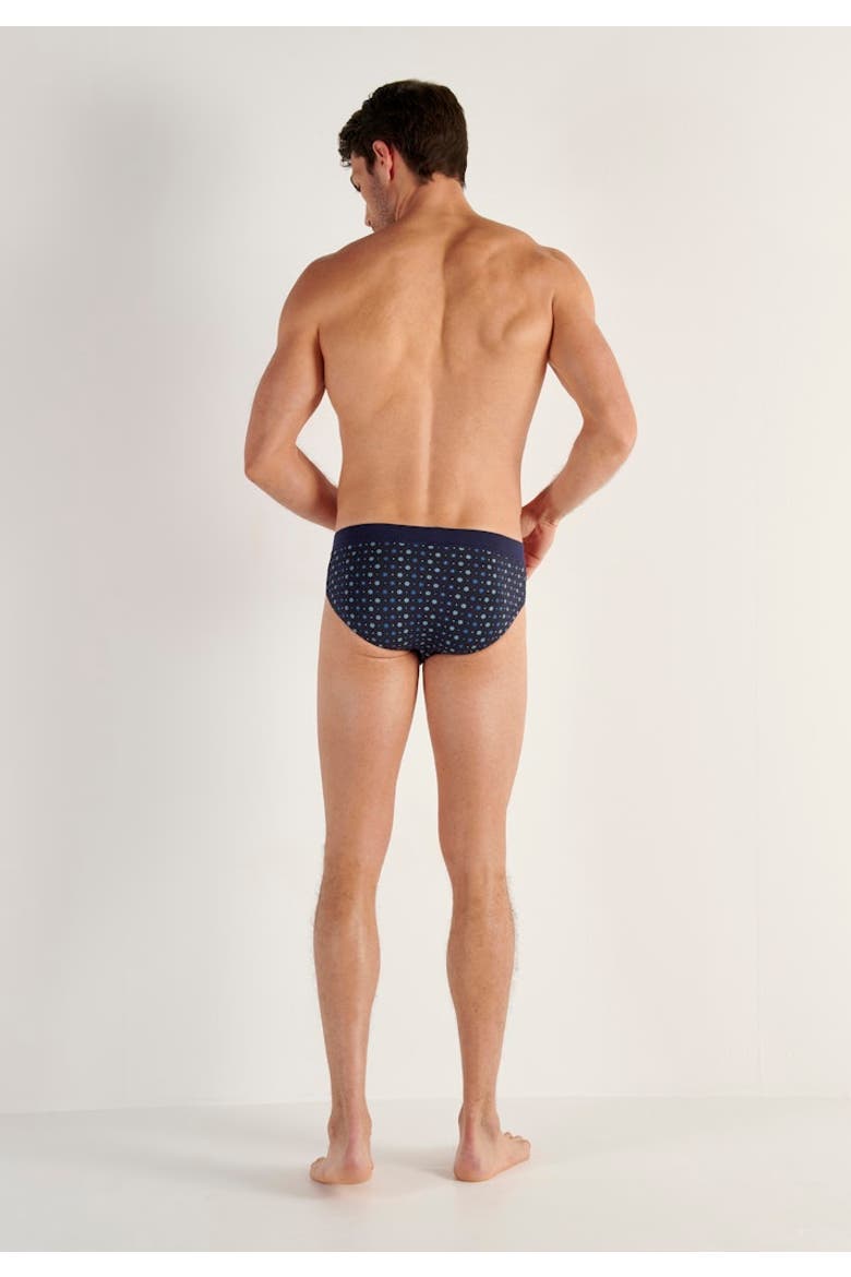 Bo Comfort Mini Briefs, Alternate, color, Navy Print