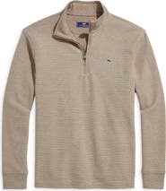 vineyard vines Saltwater Stripe Quarter Zip Pullover