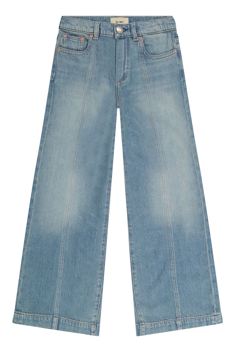 Kids' Nini Low Rise Wide Leg Jeans, Main, color, BEACH FRONT