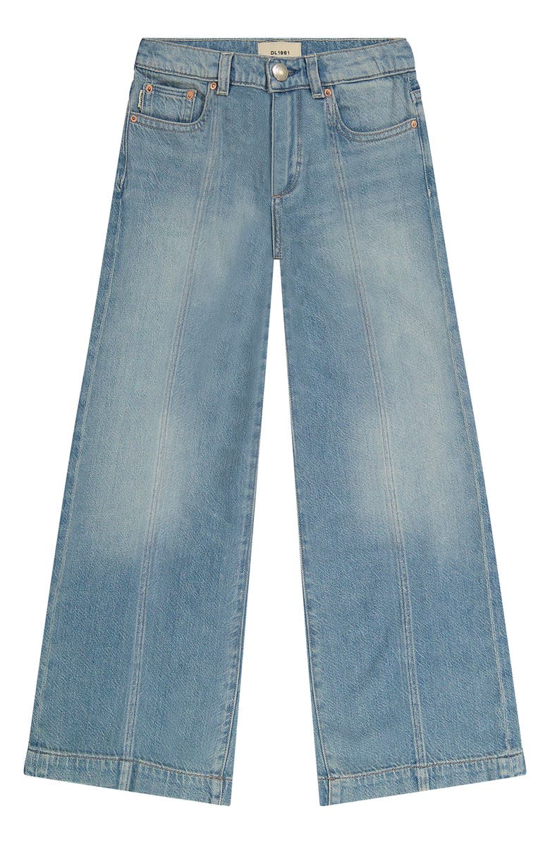 DL1961 Kids' Nini Low Rise Wide Leg Jeans, Main, color, 