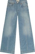 DL1961 Kids' Nini Low Rise Wide Leg Jeans