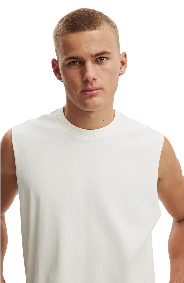 Cotton On Men's Everyday Fit Muscle, Alternate, color, Vintage White
