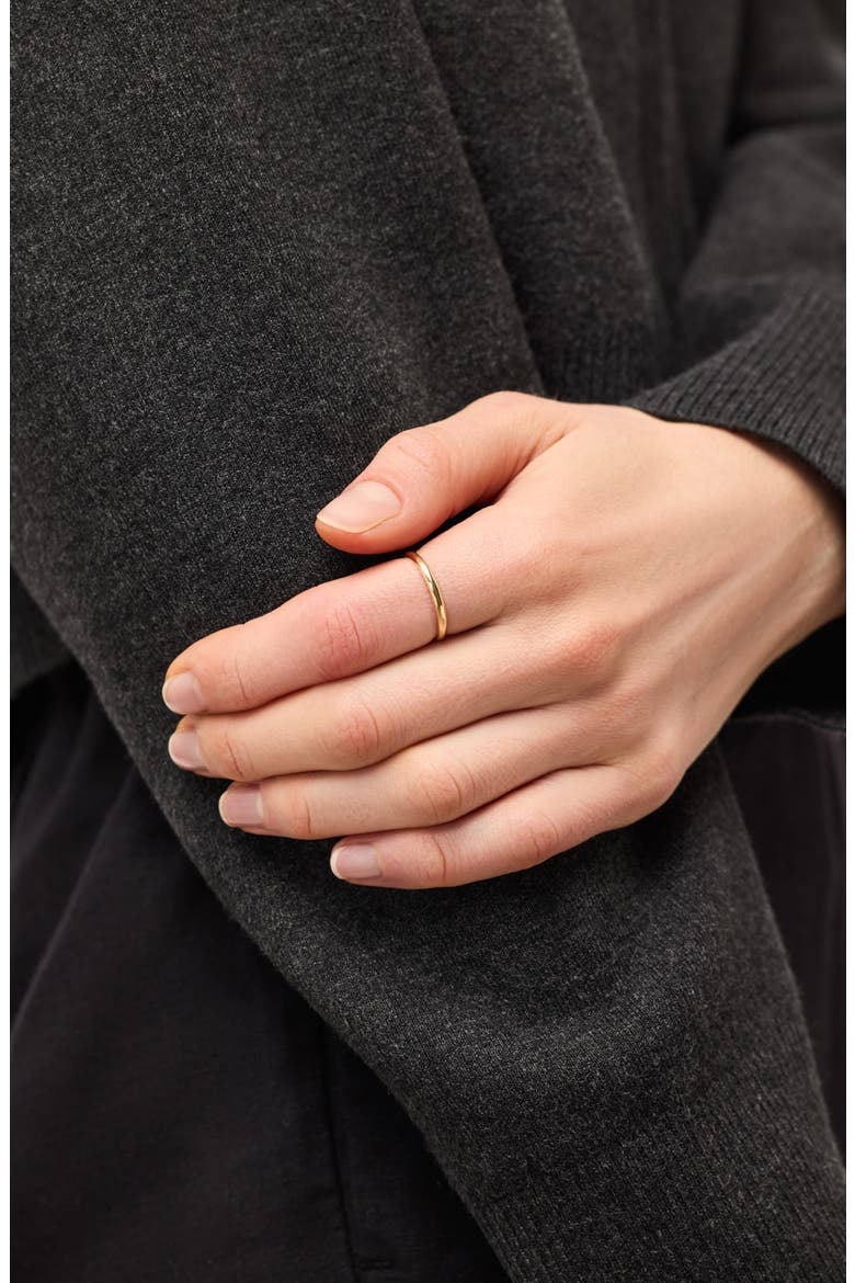 Gold Band Ring - Slim Band Ring, Alternate, color, Gold