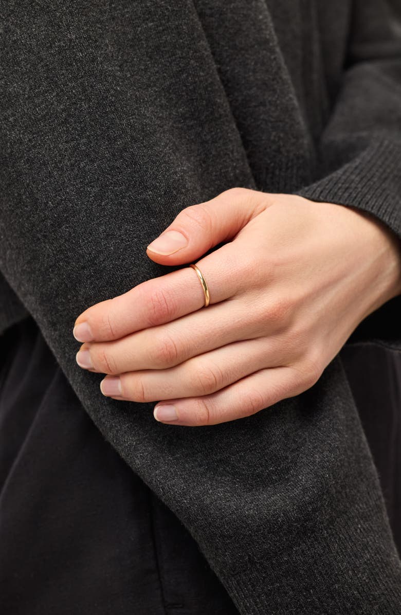 Ana Luisa Gold Band Ring - Slim Band Ring, Alternate, color, Gold
