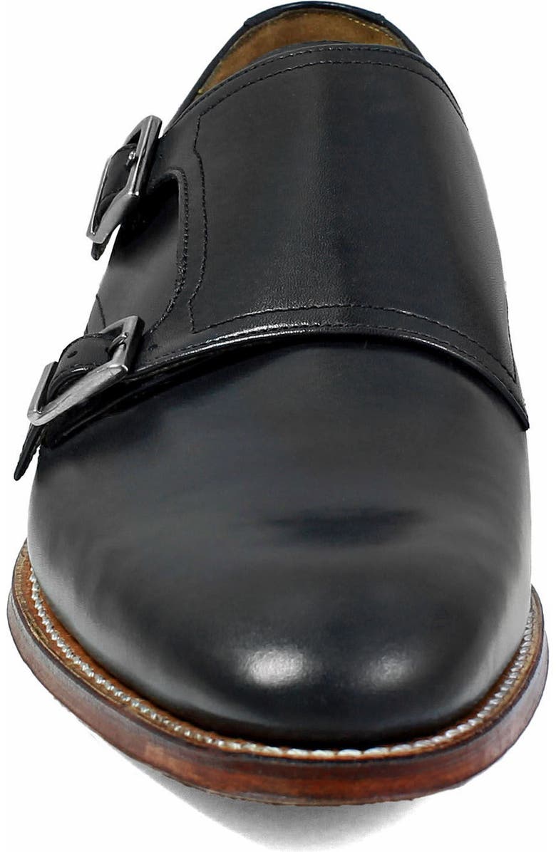 Stacy Adams M2 Plain Toe Double Strap Monk Shoe, Alternate, color,