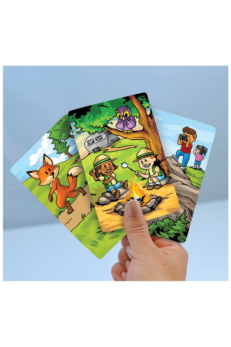 Jr. Ranger Campfire Stories Card Game, Alternate, color, Multicolor