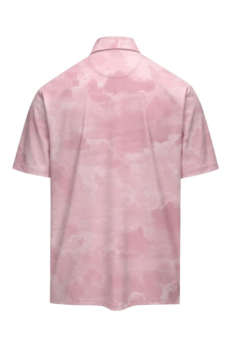 Snap Placket Performance Golf Polo, Alternate, color, ICY PINK