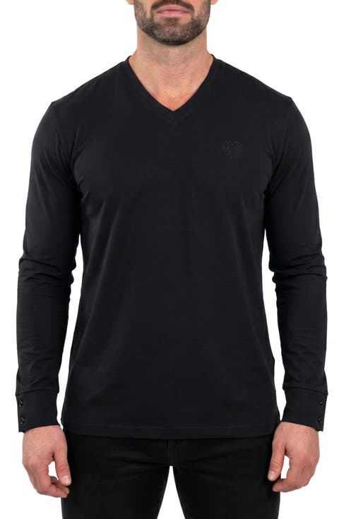 Rissa Long Sleeve V-Neck T-Shirt