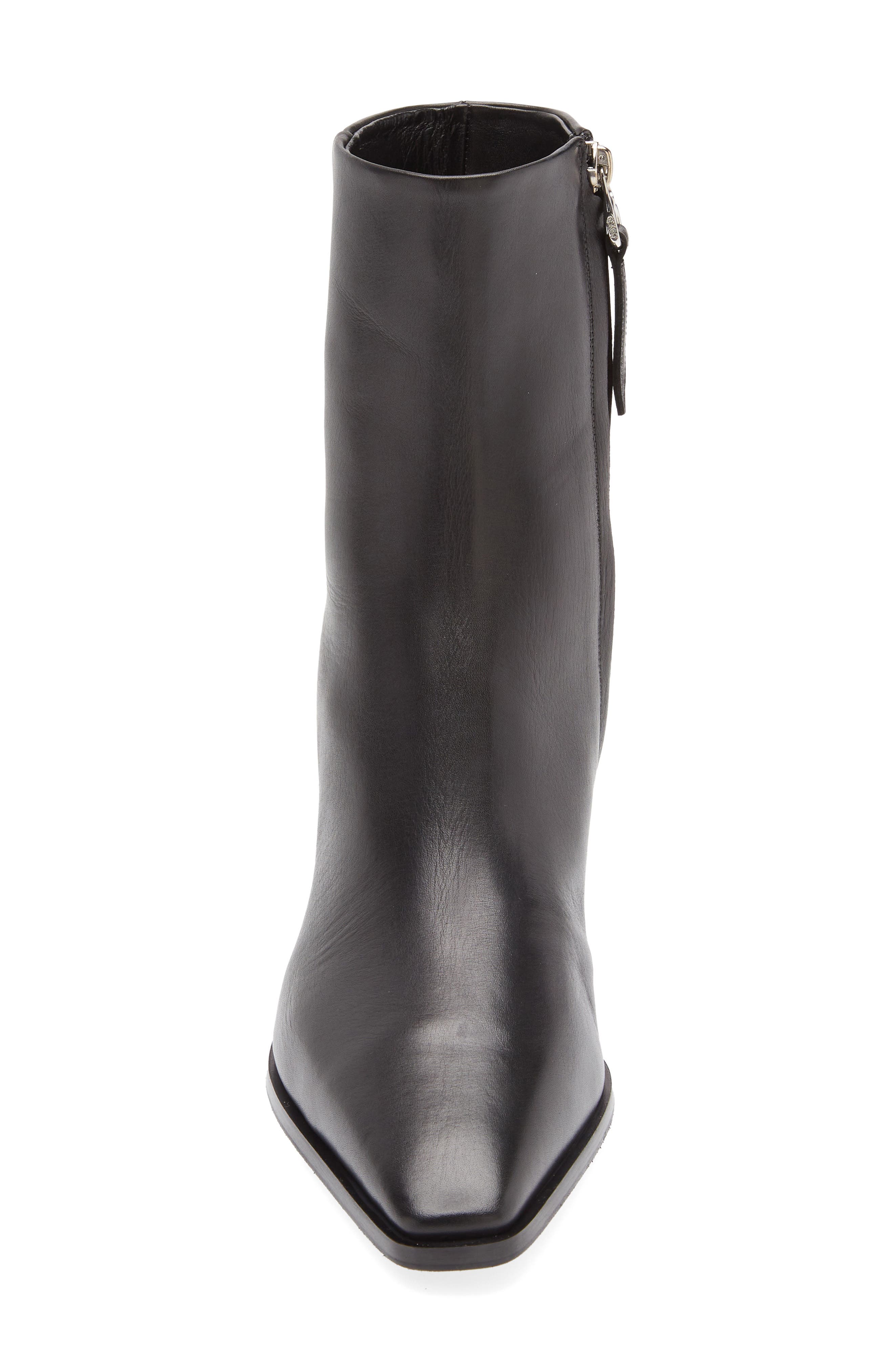 aeyde Hedvig Bootie, Alternate, color, Black