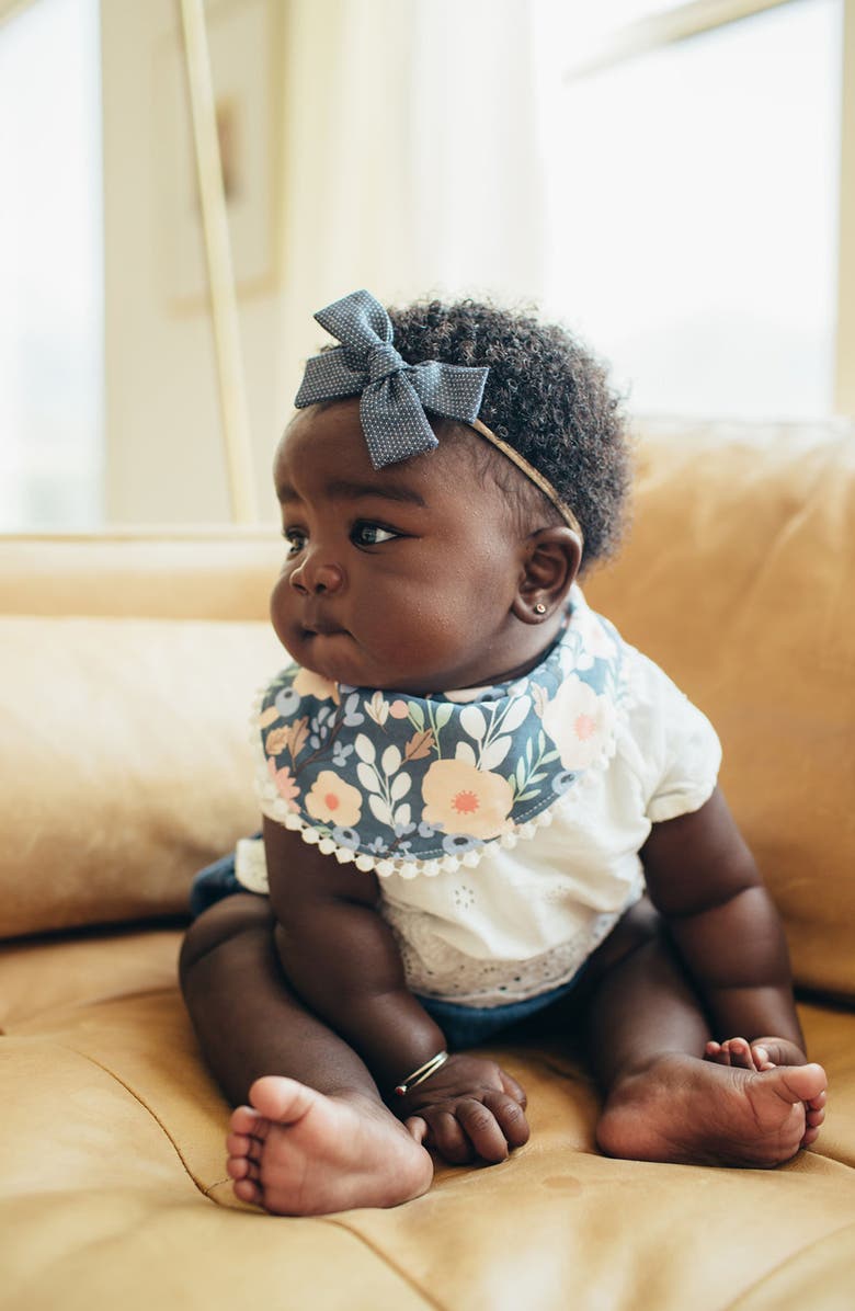 Copper Pearl 2-Pack Fleece Bandana Bibs, Alternate, color, Audrey