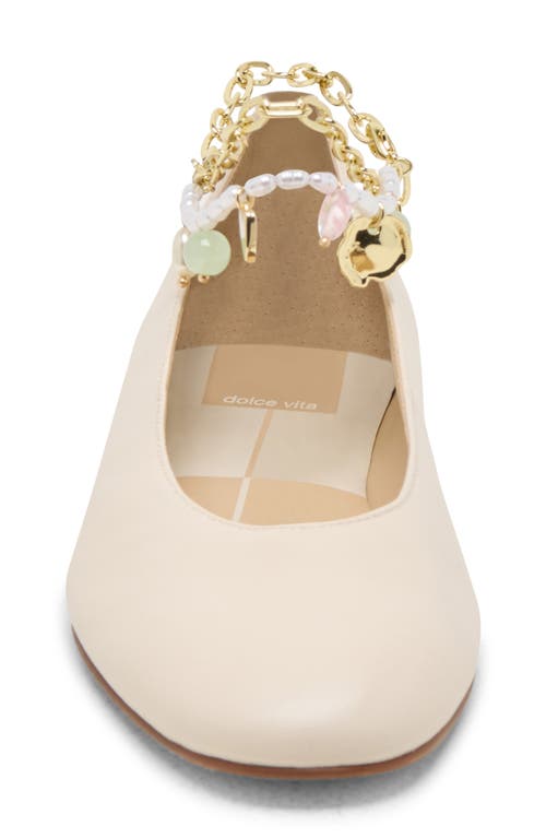 Dolce Vita Baiden Ankle Strap Flat In Neutral