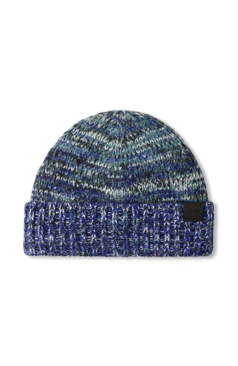 Mulberry Ombre Degrade Beanie, Main, color, Cobalt Blue