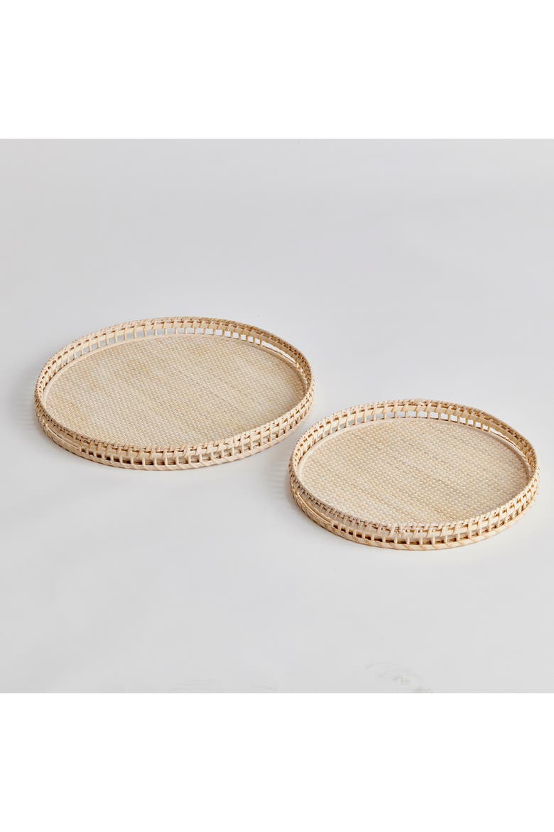 Barri Decorative Trays St/2, Main, color, Brown