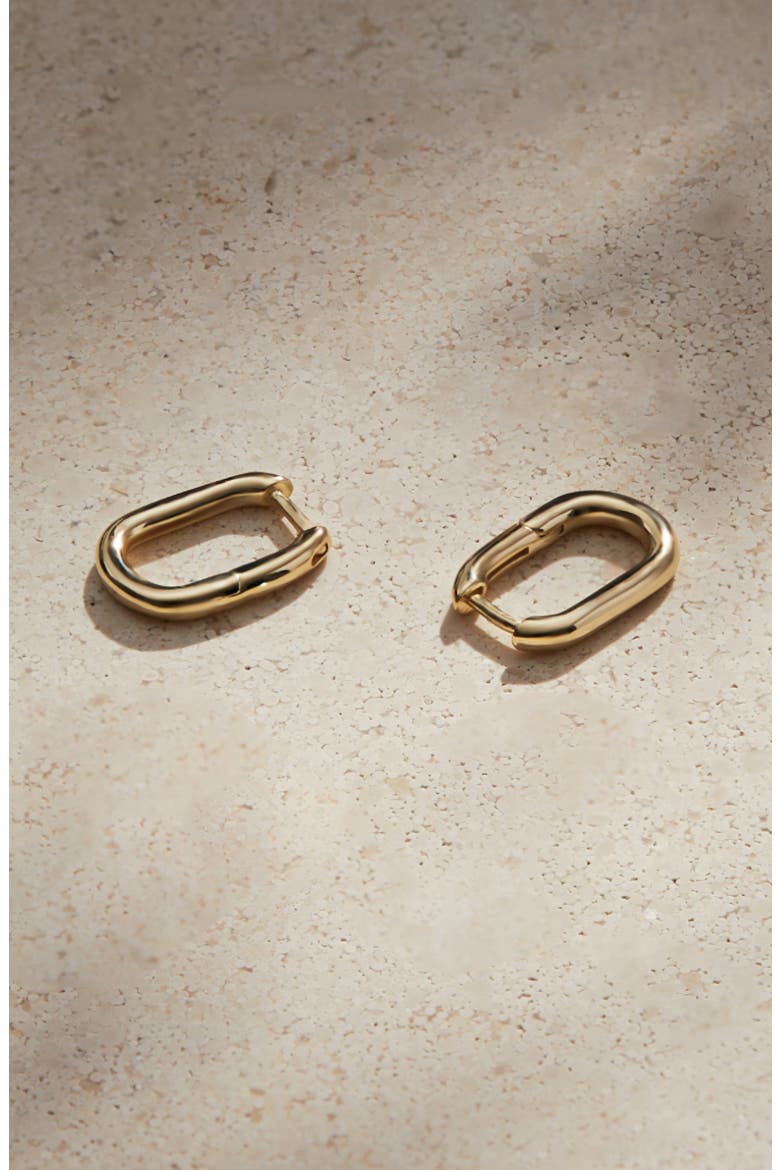 Gold Hoop Earrings - Rox Mini, Alternate, color, Gold
