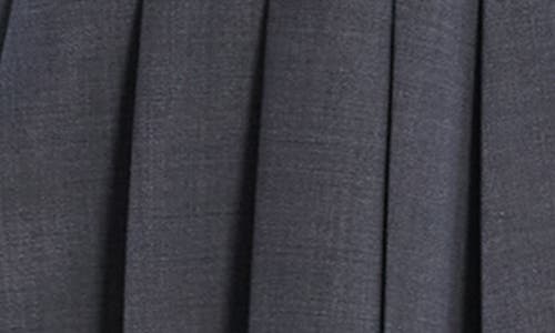 THEORY THEORY LONG SLEEVE PLEATED SHIRTDRESS 
