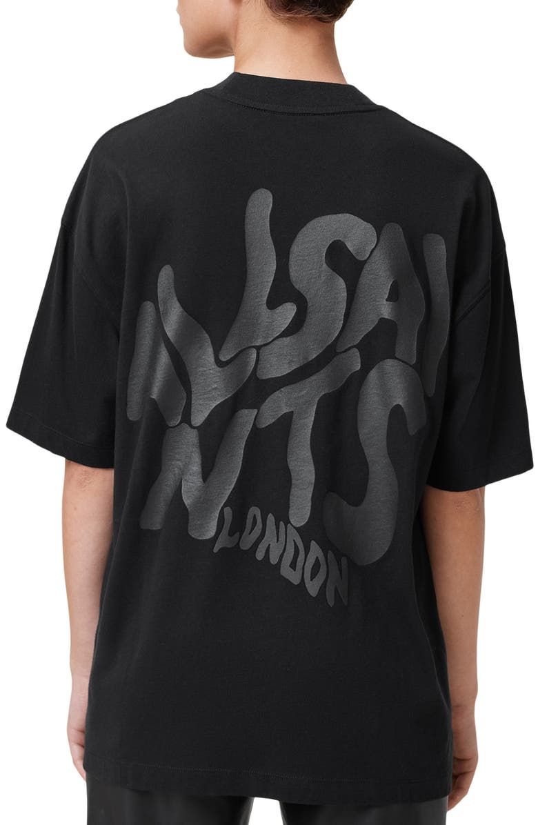 AllSaints Orlando Etta Crewneck Graphic T-Shirt, Alternate, color, 
