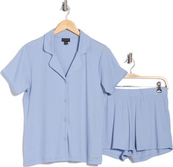 Rib Pointelle Short Pajamas