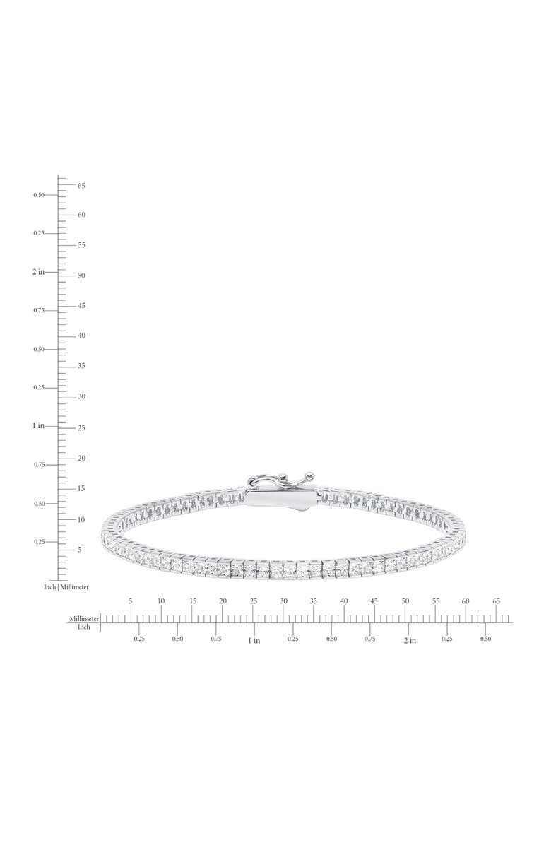 Crislu Skinny Bracelet, Alternate, color, Platinum F