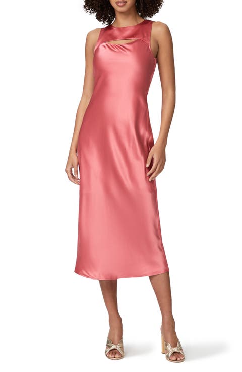 Aurem Cutout Silk Dress