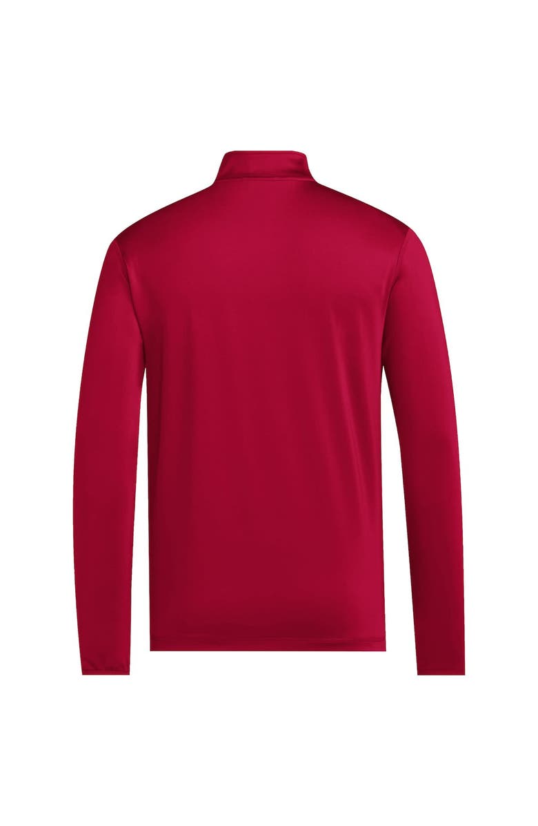 adidas Men's adidas Red NC State Wolfpack Strategy Half-Zip Golf Jacket, Alternate, color, Red