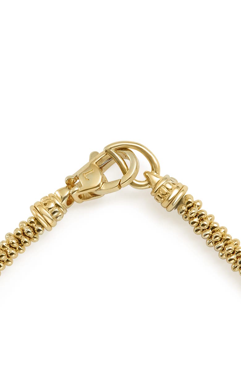 LAGOS Delicate 18K Gold Beaded Bracelet, Alternate, color, 