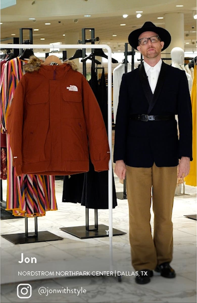 McMurdo Water Repellent 600 Fill Power Down Parka with Faux Fur Trim, sales video thumbnail