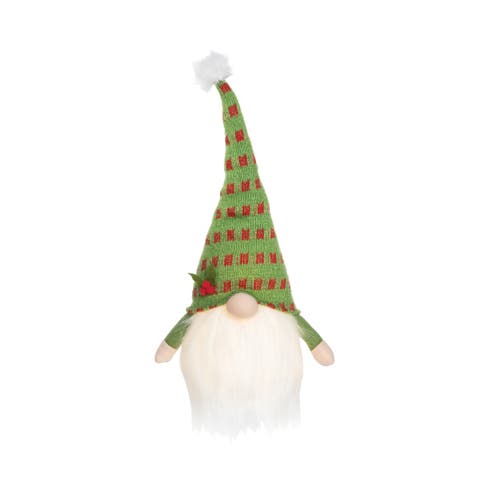 Green Flexible Gnome Figurine