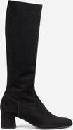 AGL Lorette Water Resistant Velour Boot With Heel