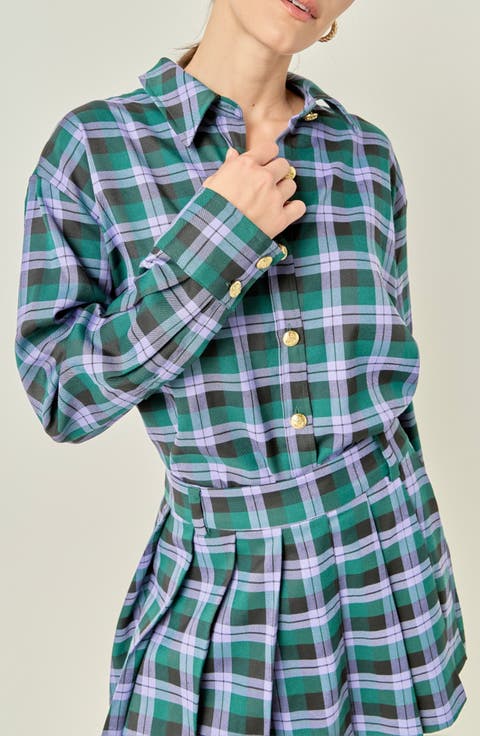 Oversize Plaid Shacket